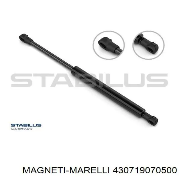 Амортизатор багажника 430719070500 Magneti Marelli