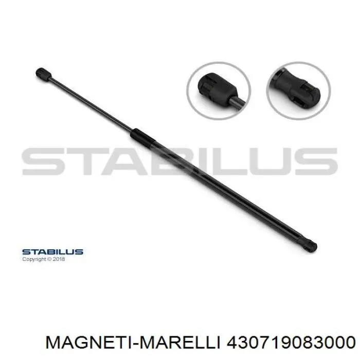 Амортизатор багажника 430719083000 Magneti Marelli