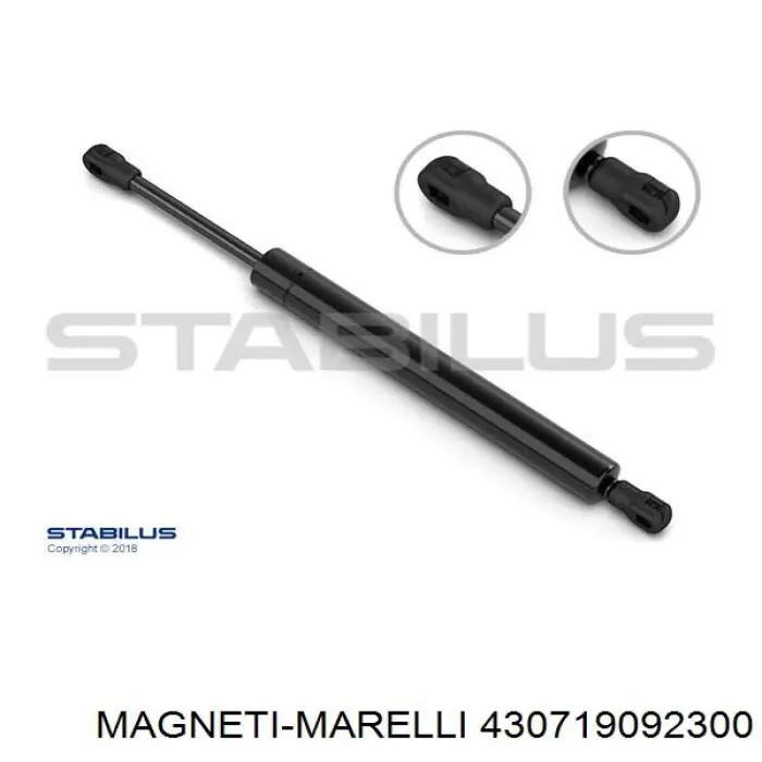 430719092300 Magneti Marelli амортизатор багажника