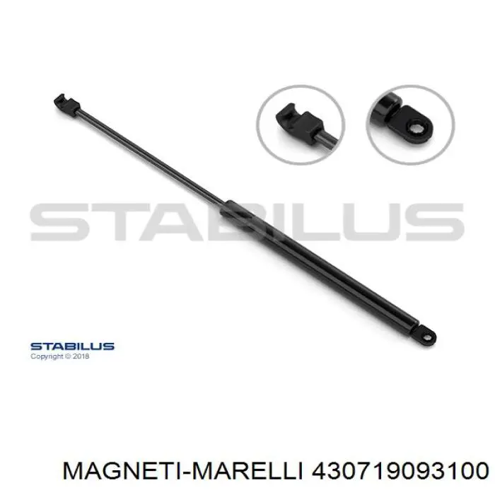 Амортизатор багажника 430719093100 Magneti Marelli