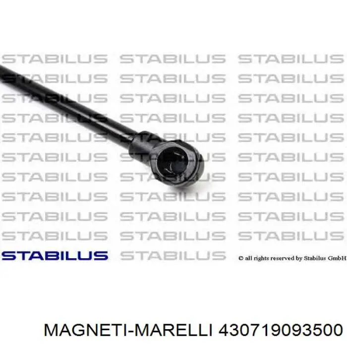 430719093500 Magneti Marelli Амортизатор крышки багажника