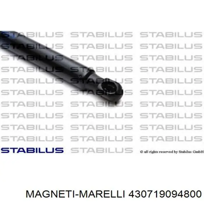 Амортизатор капота 430719094800 Magneti Marelli
