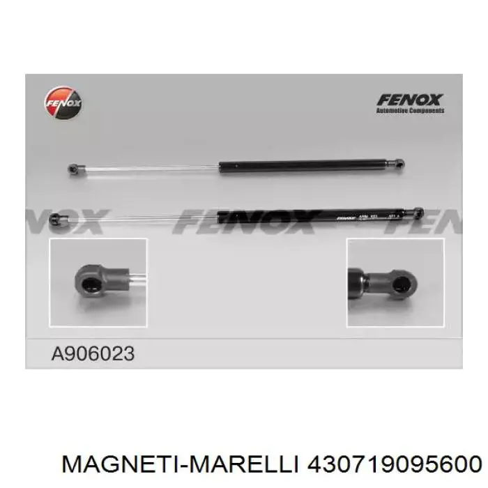 Амортизатор задней двери Magneti Marelli 430719095600 цена, от 10.94 USD