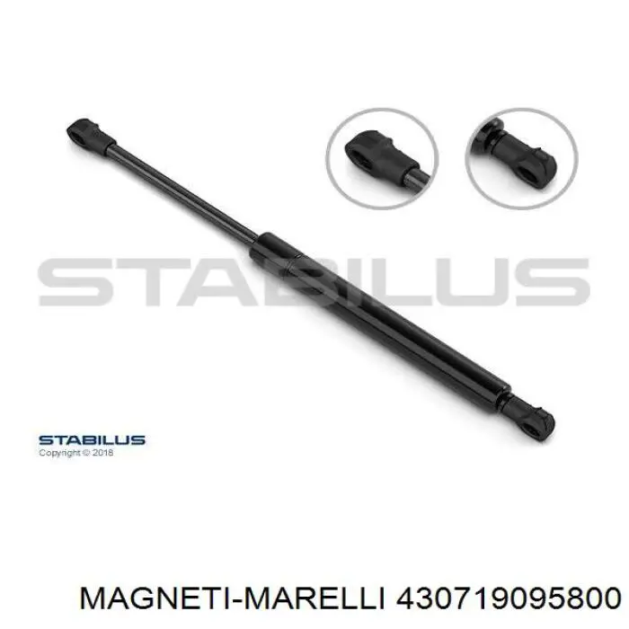 430719095800 Magneti Marelli Амортизатор крышки багажника