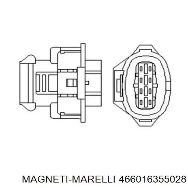 Датчик кислорода до катализатора 466016355028 Magneti Marelli