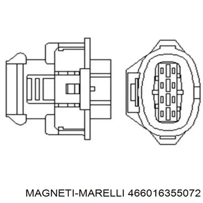 Лямбдазонд, датчик кислорода после катализатора, правый Magneti Marelli 466016355072 цена, от 51.72 USD