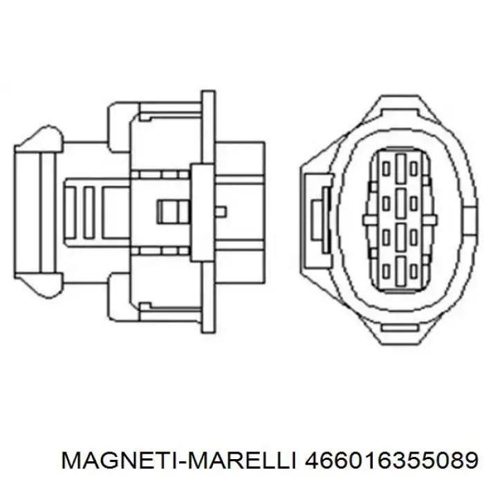466016355089 Magneti Marelli лямбда-зонд, датчик кислорода после катализатора