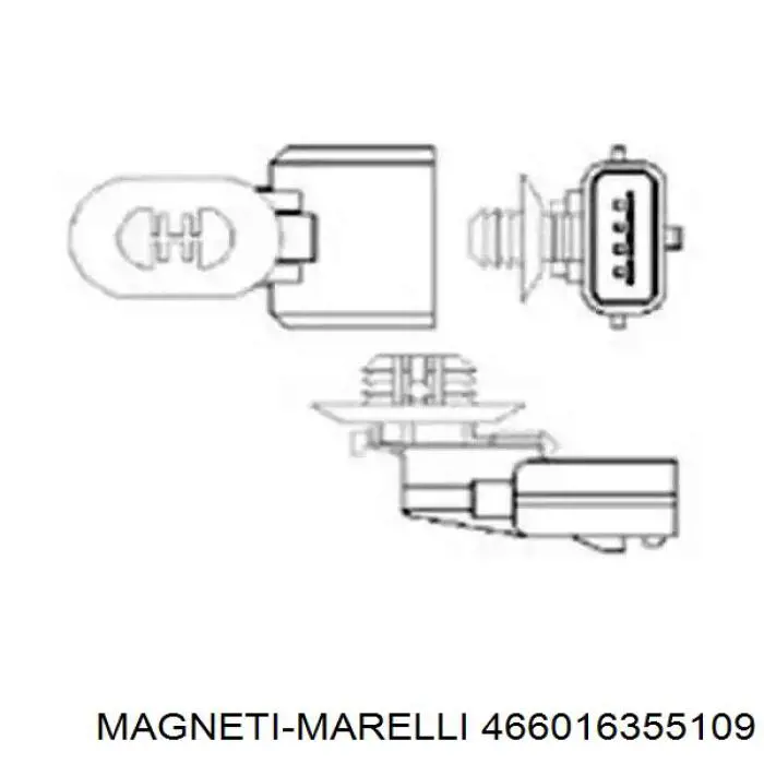 Датчик кислорода после катализатора 466016355109 Magneti Marelli