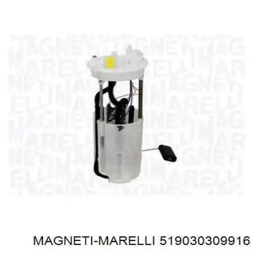 Модуль топливного насоса с датчиком уровня топлива Magneti Marelli 519030309916
