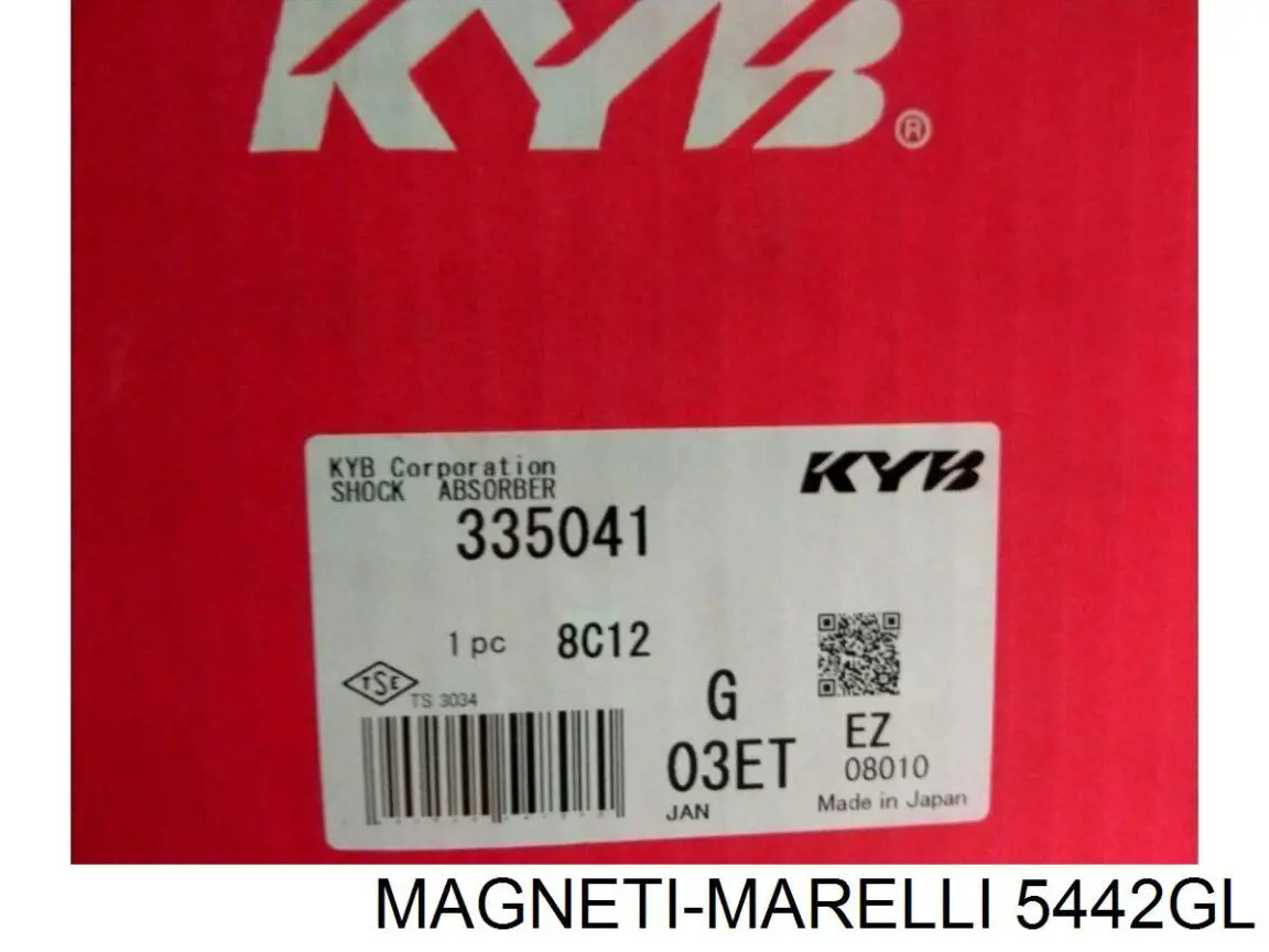 Амортизатор передней подвески левой Magneti Marelli 5442GL цена, от 43.74 USD