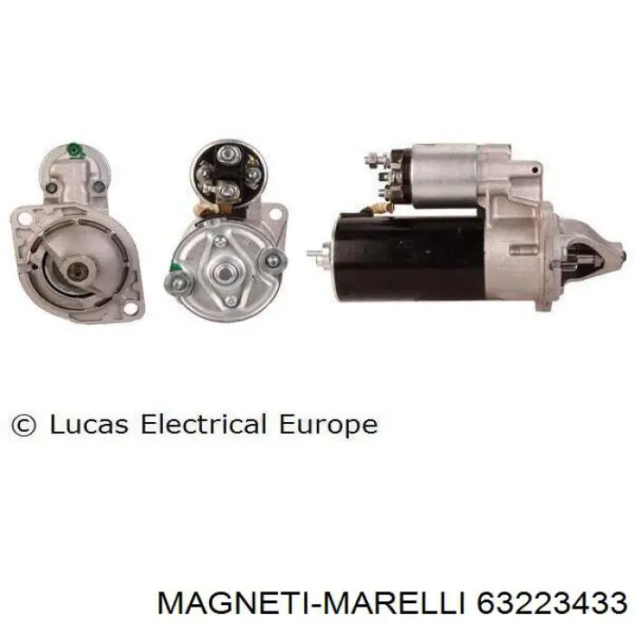 63223433 Magneti Marelli стартер