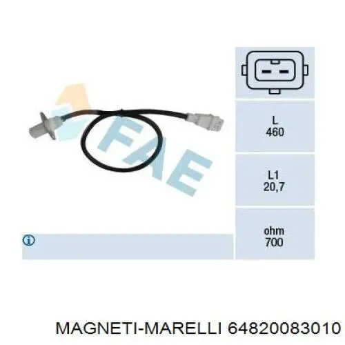 Bobina de ignição Magneti Marelli 64820083010 preço, a partir de 61,36 USD