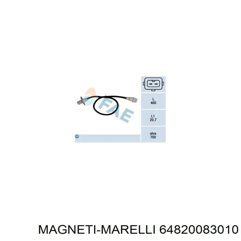 Compre 64820083010 Magneti Marelli Bobina de ignição