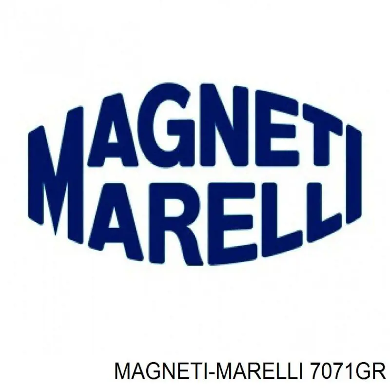 Amortiguador delantero derecho 7071GR Magneti Marelli