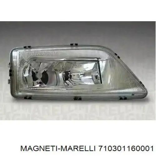 Фара левая 710301160001 Magneti Marelli