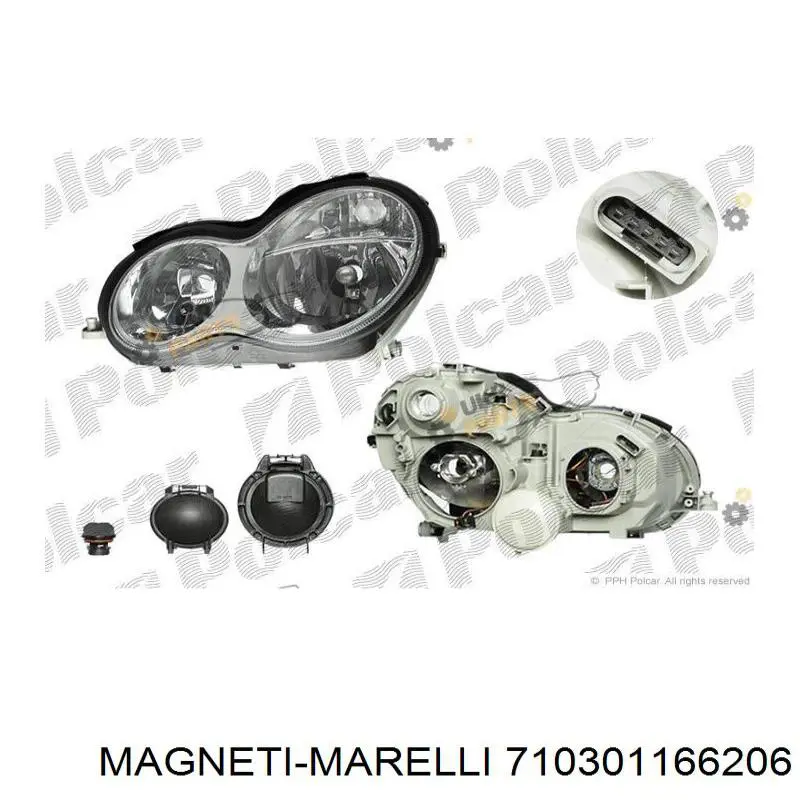 Купить 710301166206 Magneti Marelli Фара основная правая