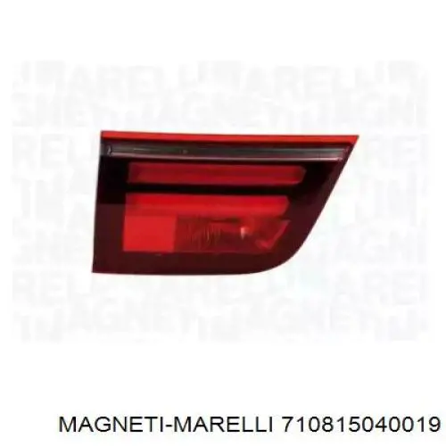 Ліхтар задній лівий, внутрішній 710815040019 Magneti Marelli