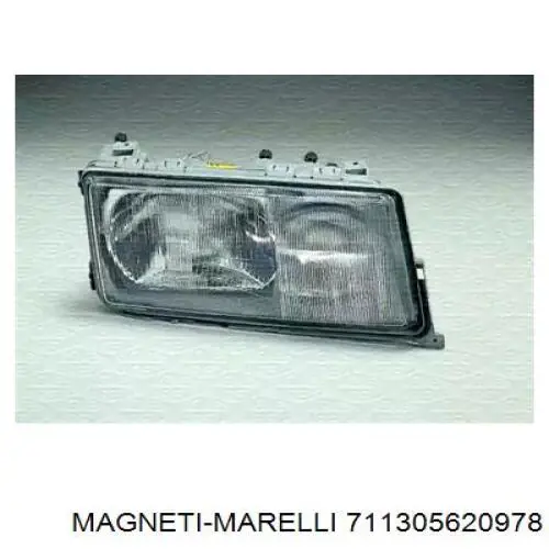 Стекло фары правой Magneti Marelli 711305620978