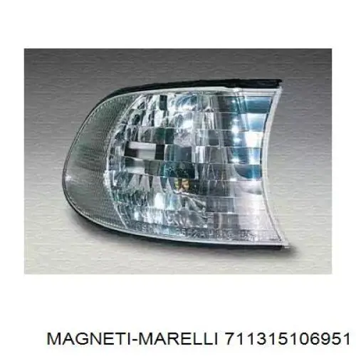 Указатель поворота левый 711315106951 Magneti Marelli