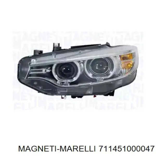 Фара правая 711451000047 Magneti Marelli