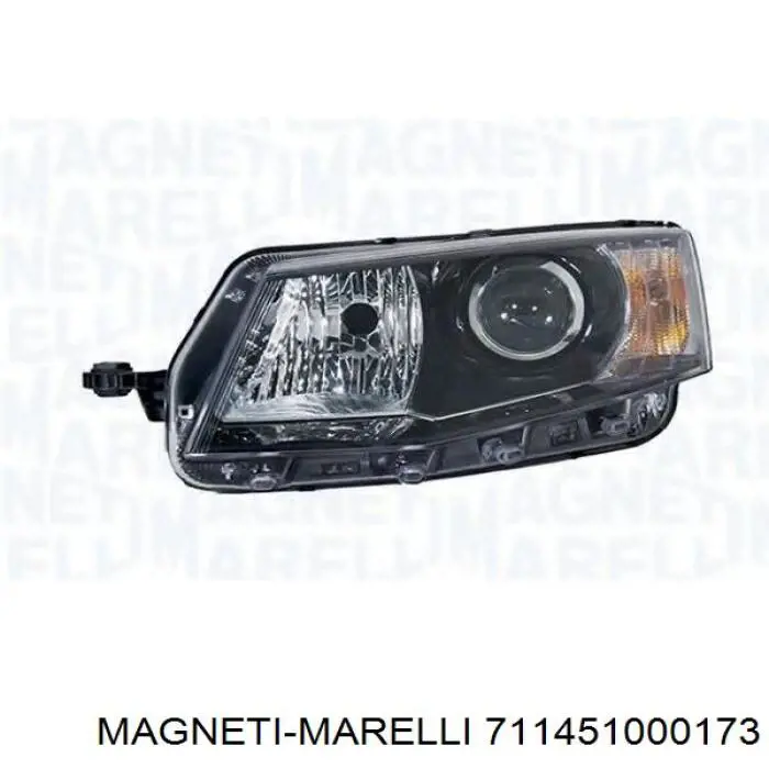 Левая фара 711451000173 Magneti Marelli