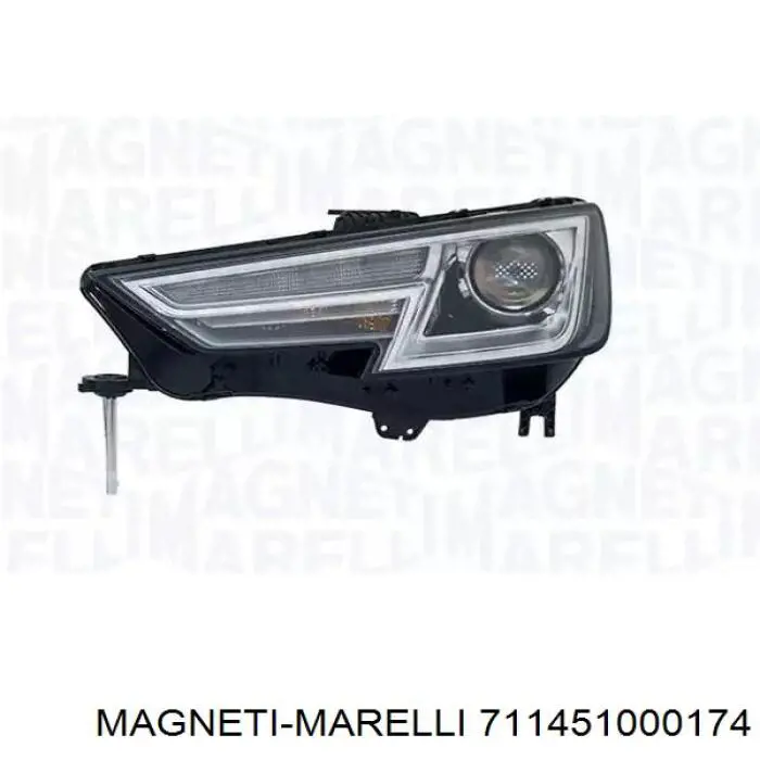 Фара правая 711451000174 Magneti Marelli