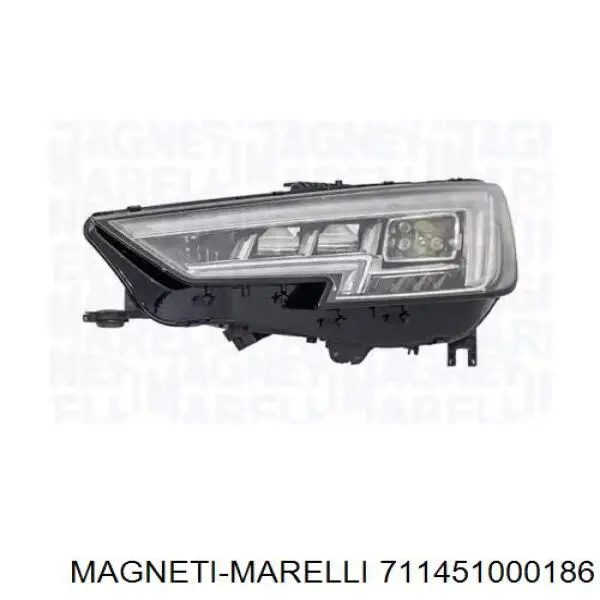 Фара правая 711451000186 Magneti Marelli