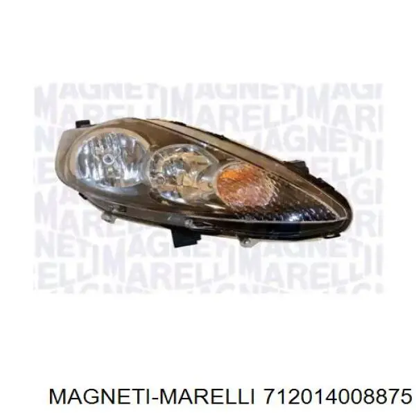 Фара левая 712014008875 Magneti Marelli