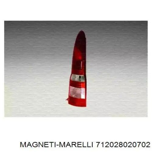 Фонарь задний левый 712028020702 Magneti Marelli