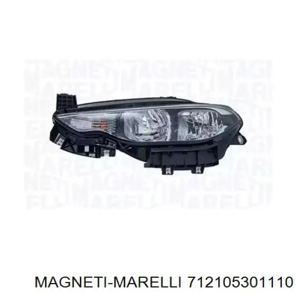 Правая фара 51984489 Fiat/Alfa/Lancia