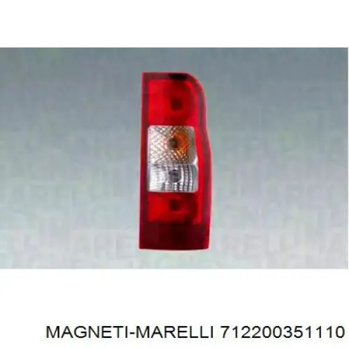 Фонарь задний левый 712200351110 Magneti Marelli