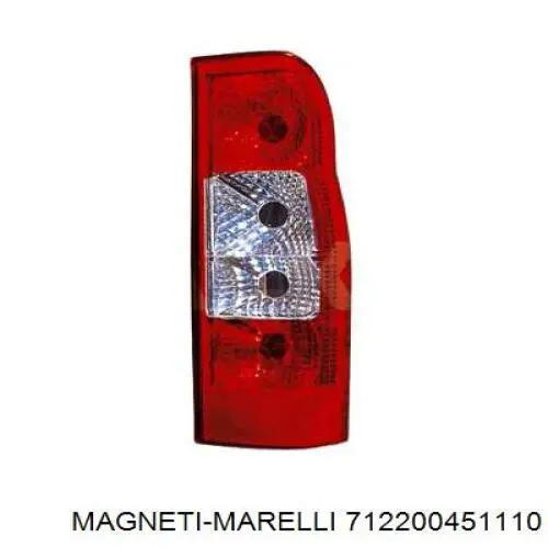 Задняя левая фара Magneti Marelli 712200451110 цена, от 20.66 USD