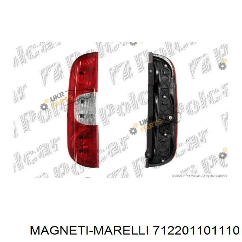 Ліхтар задній правий 712201101110 Magneti Marelli