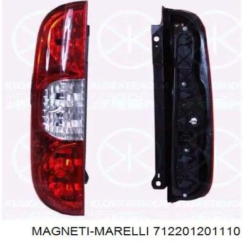 Задняя левая фара Magneti Marelli 712201201110 цена, от 77.27 USD