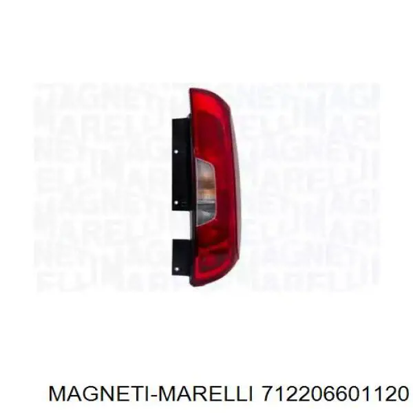 LLL282 Magneti Marelli lanterna traseira esquerda