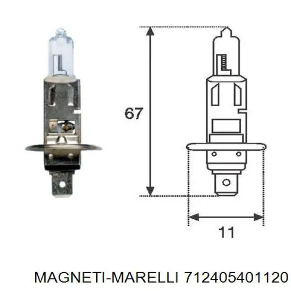 Compre 712405401120 Magneti Marelli Luz direita
