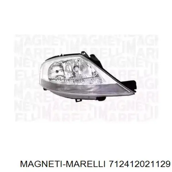 Правая фара 9647214380 Peugeot/Citroen