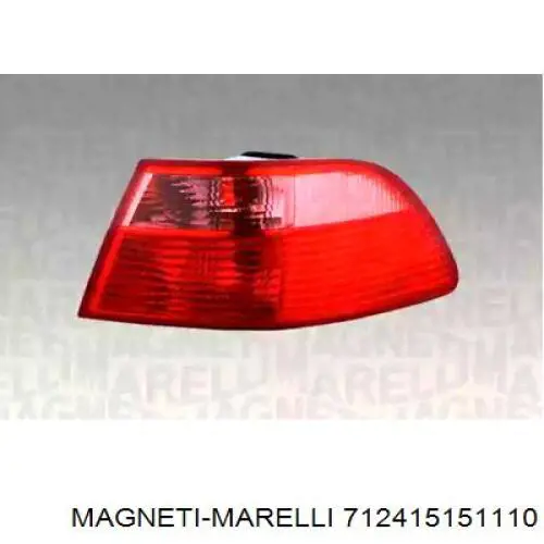 712415151110 Magneti Marelli фонарь задний левый внешний