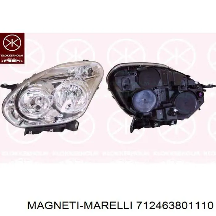 Правая блок фара Magneti Marelli 712463801110 цена, от 167.79 USD