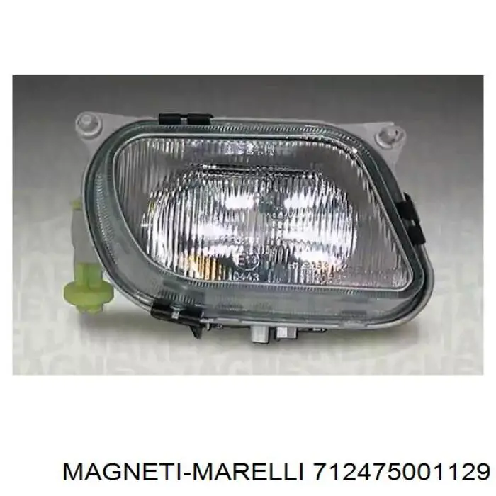 Правая фара 712475001129 Magneti Marelli