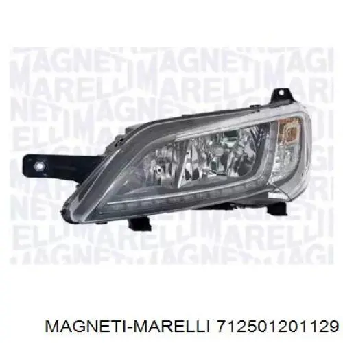 Правая фара 1682747980 Peugeot/Citroen