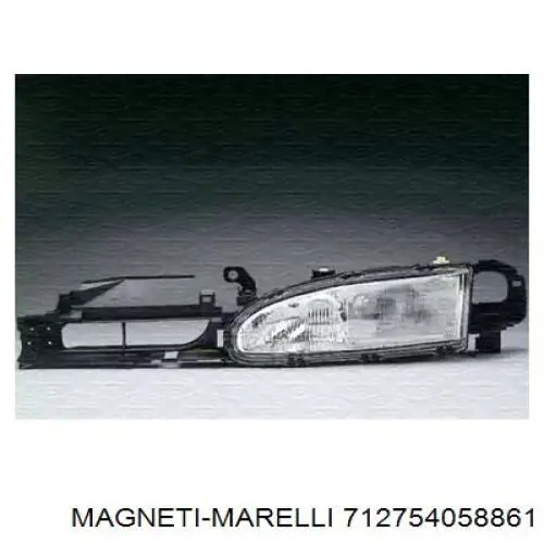 Фара правая 712754058861 Magneti Marelli