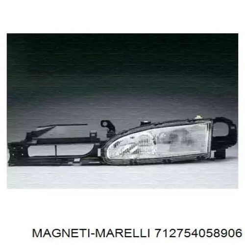Стекло фары правой Magneti Marelli 712754058906