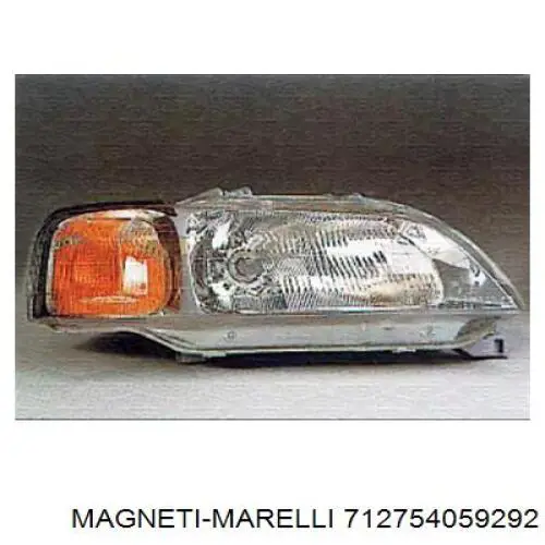 Фара правая Magneti Marelli 712754059292