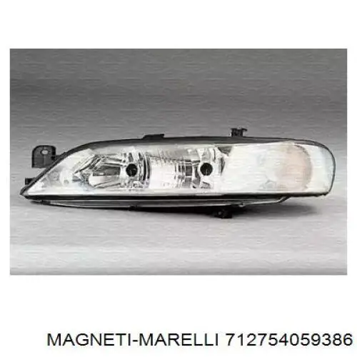 Правая фара 087456 VALEO