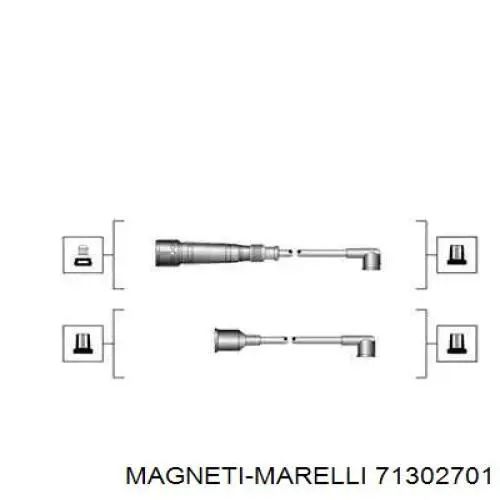 Tapa de distribuidor de encendido 71302701 Magneti Marelli