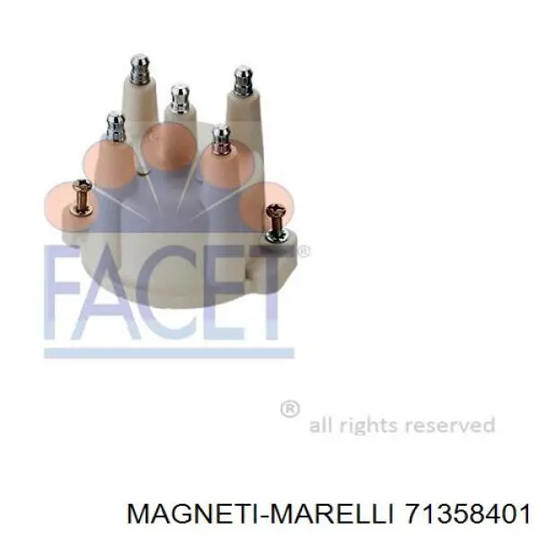 Крышка распределителя зажигания (трамблера) 71358401 Magneti Marelli