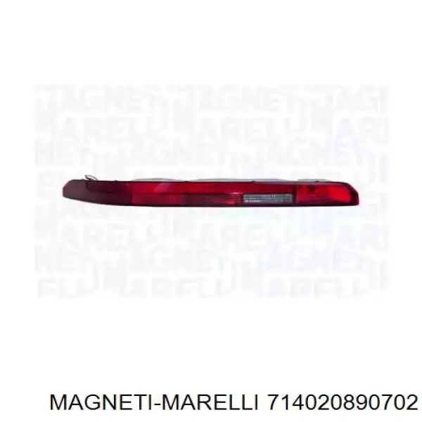 LUS7722 Magneti Marelli фонарь заднего бампера левый