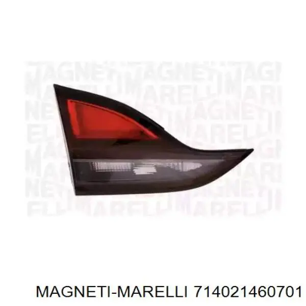 Фонарь задний левый внутренний 714021460701 Magneti Marelli