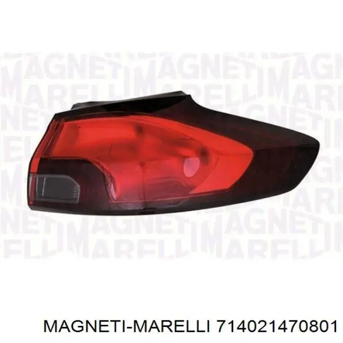 Купить 714021470801 Magneti Marelli Фонарь задний правый, внешний